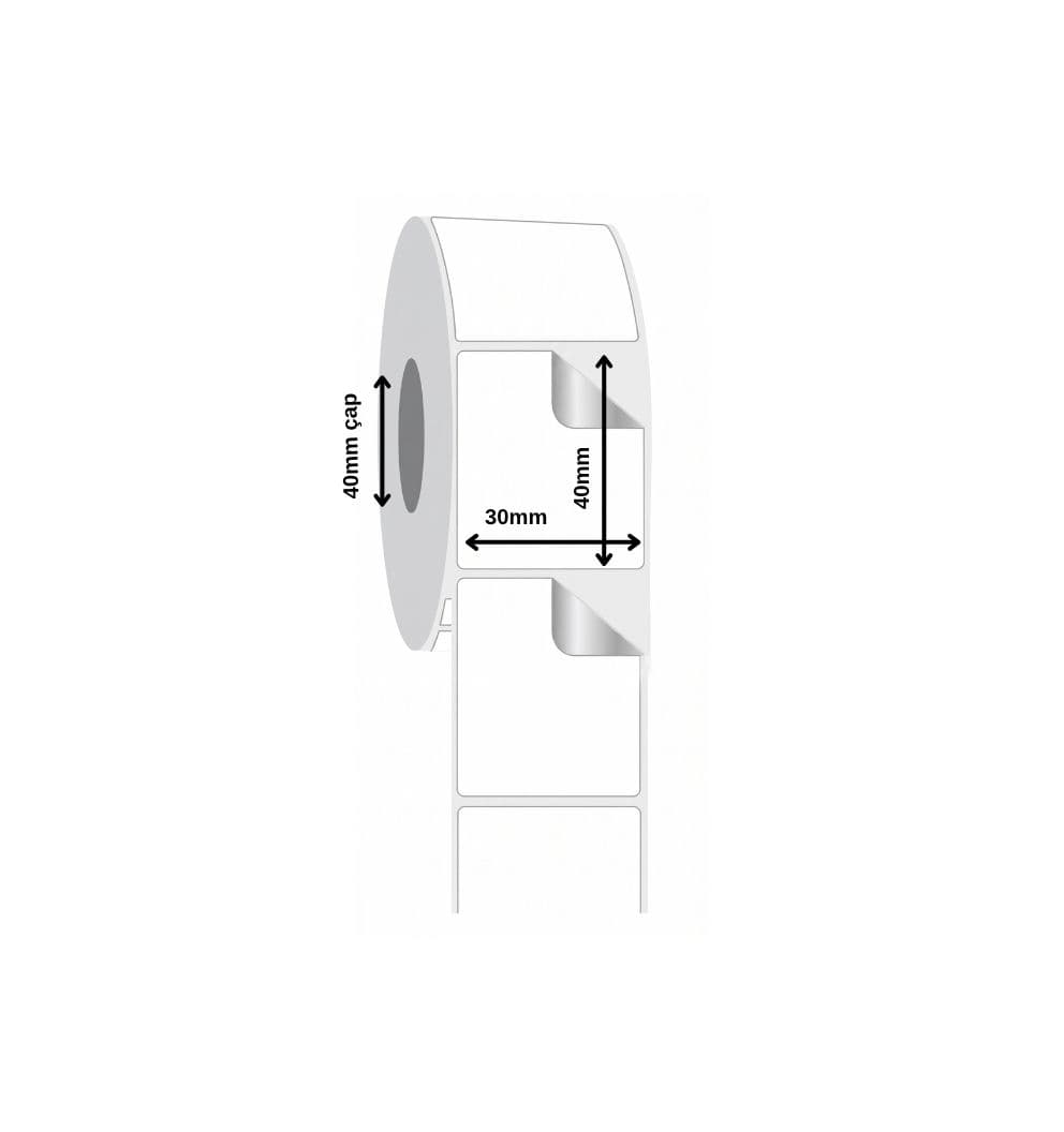 Fastyre Etiket 30x40 mm