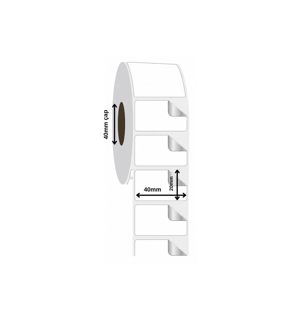 Fastyre Etiket 40x20 mm