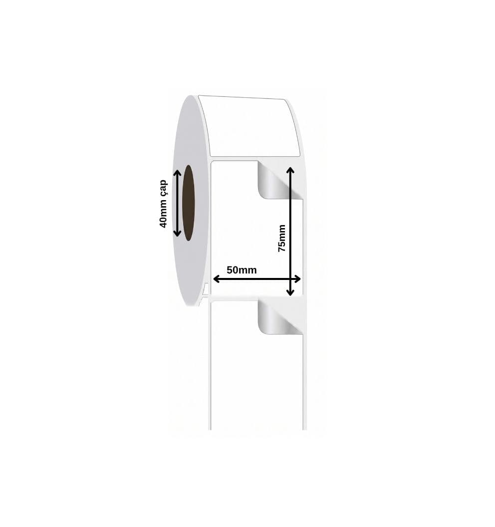 Fastyre Etiket 50x75 mm