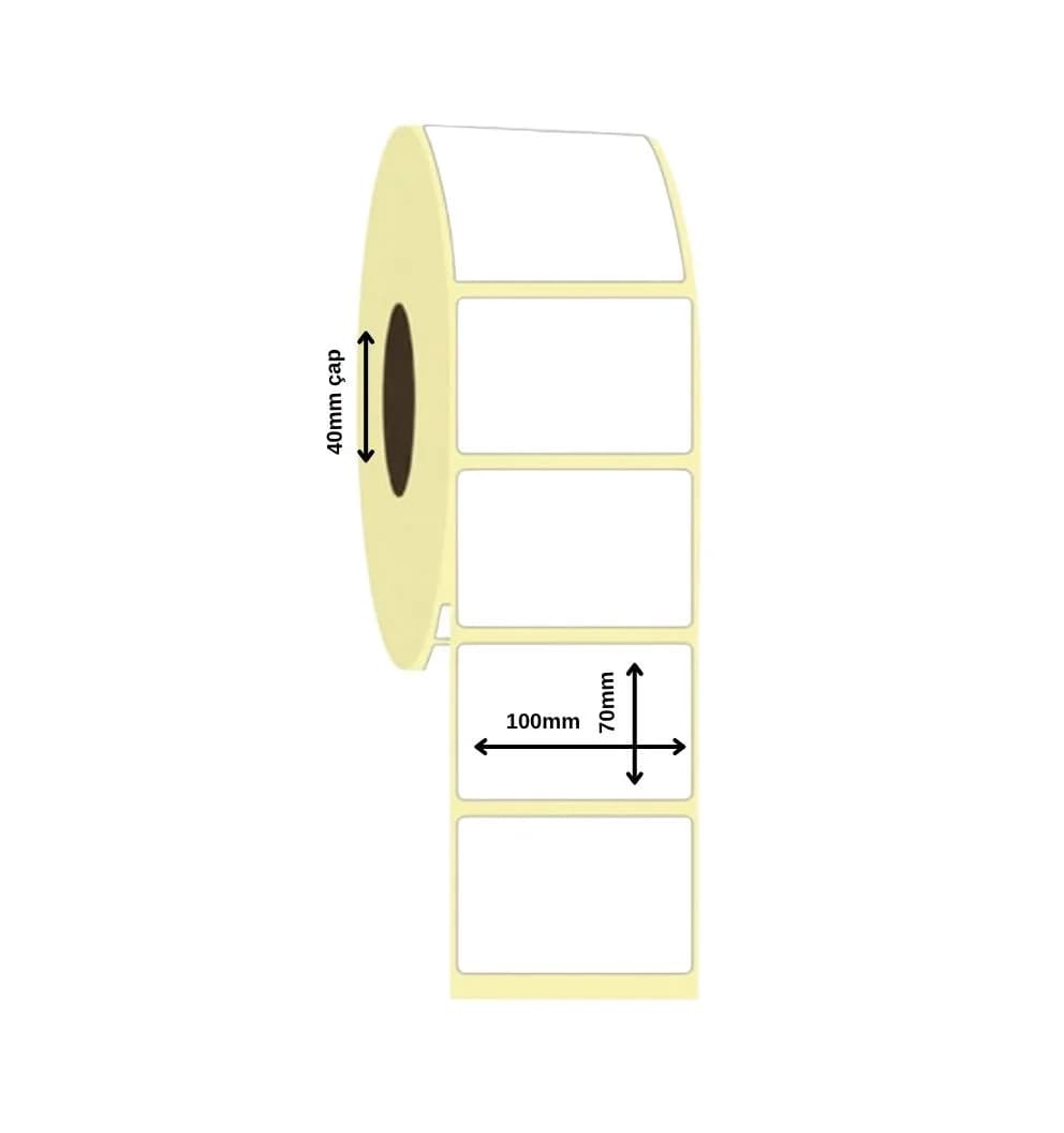 Laminated Thermal Label 100x70 mm