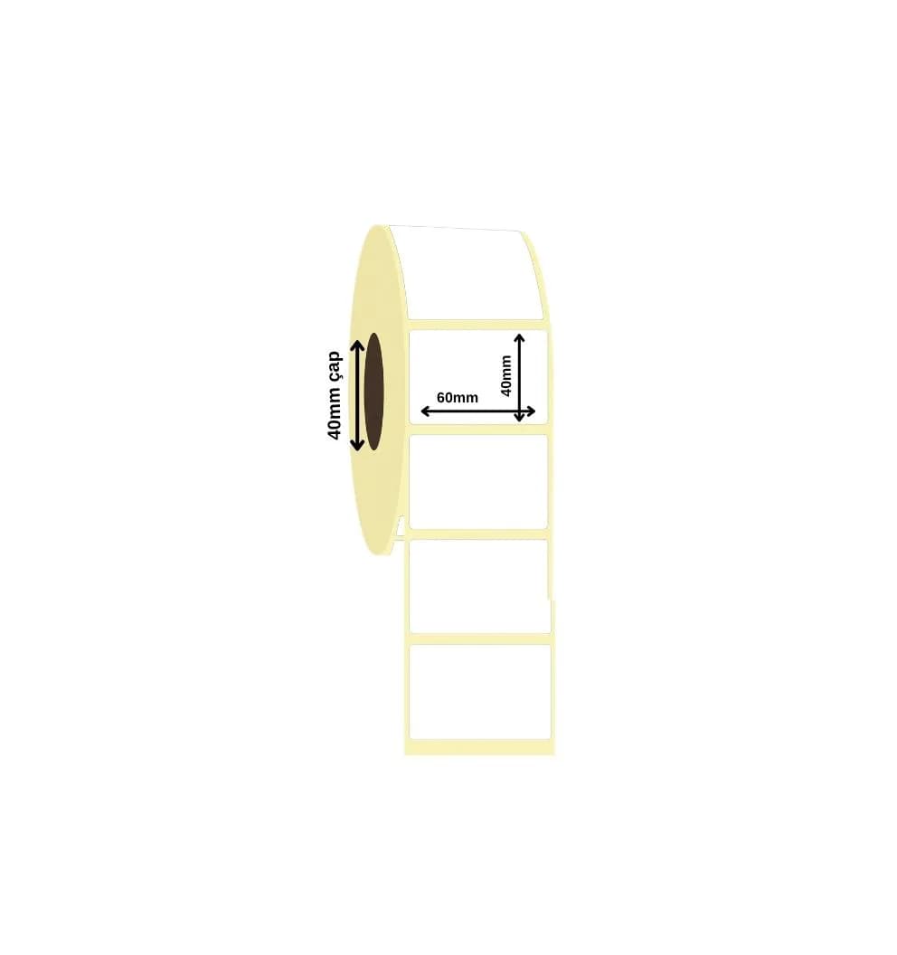 Laminated Thermal Label 60x40 mm