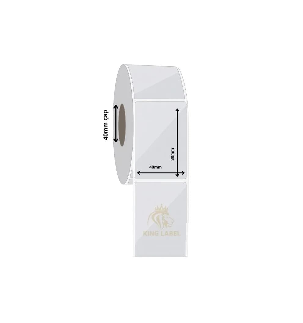 Hijyen Etiketi 40x80 mm