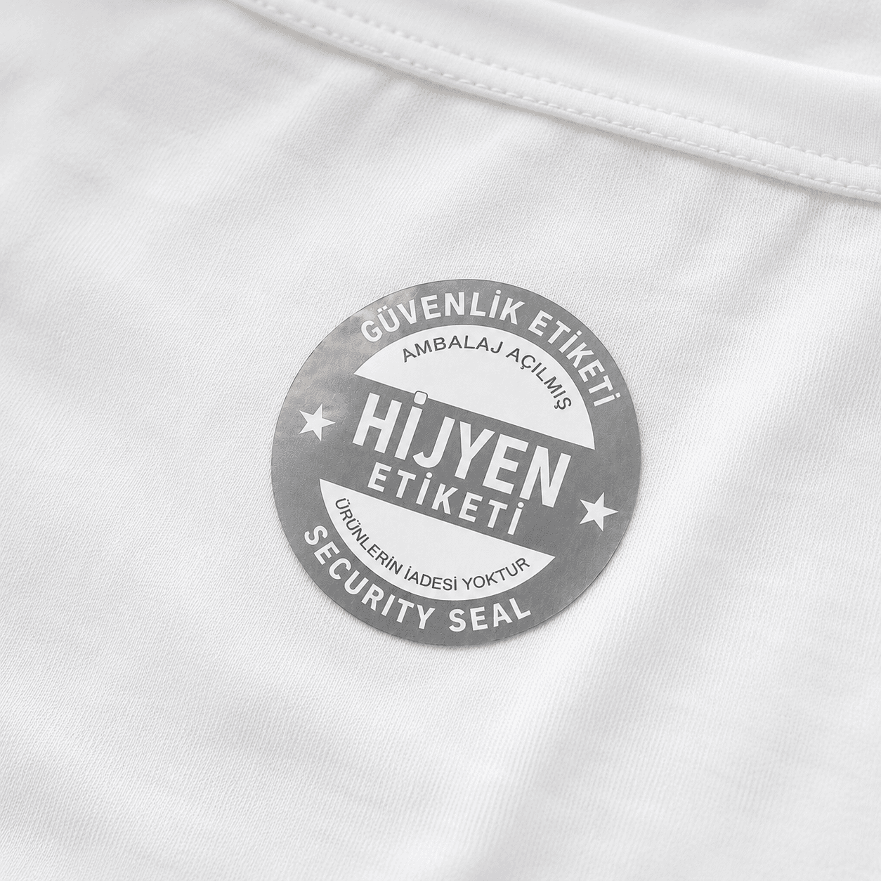 Hijyen Etiketi 4 cm Oval