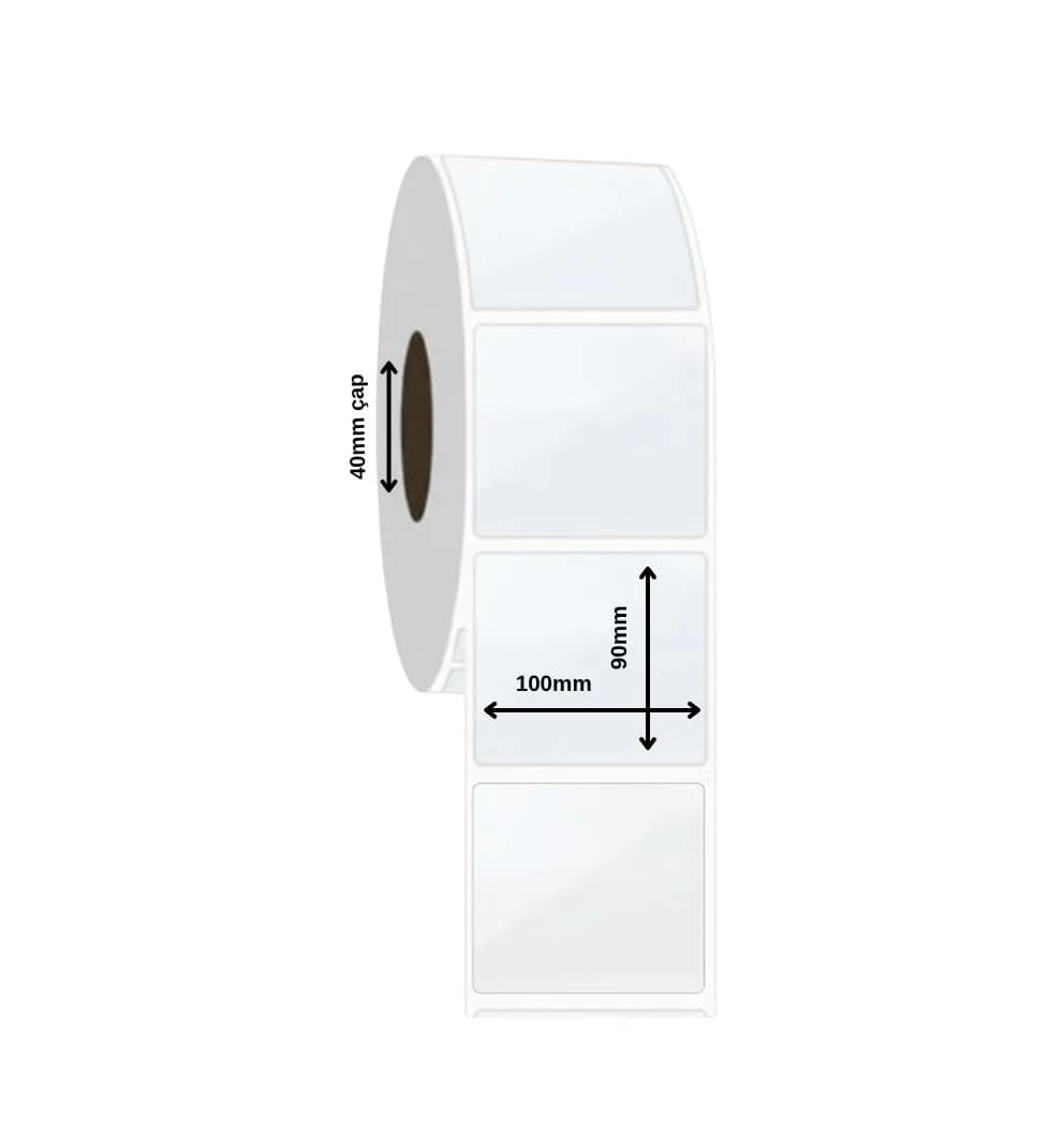PP Opaque Label 100x90 mm